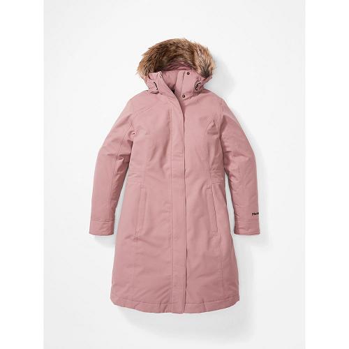 Marmot Chelsea Jackets - Womens Parka Pink CA2364917 Canada